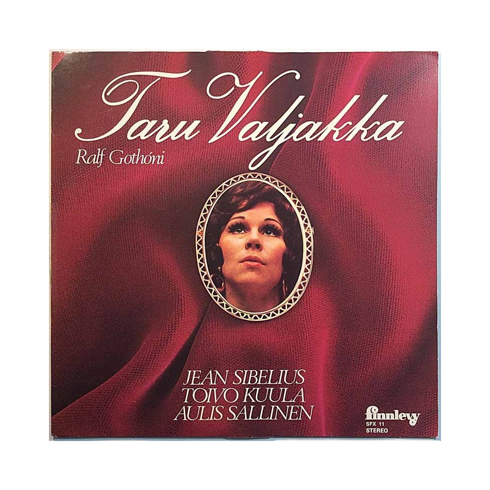 Valjakka Taru, Ralf Gothoni 1973 SFX 11 Jean Sibelius, Toivo Kuula, Aulis Sallinen Used LP