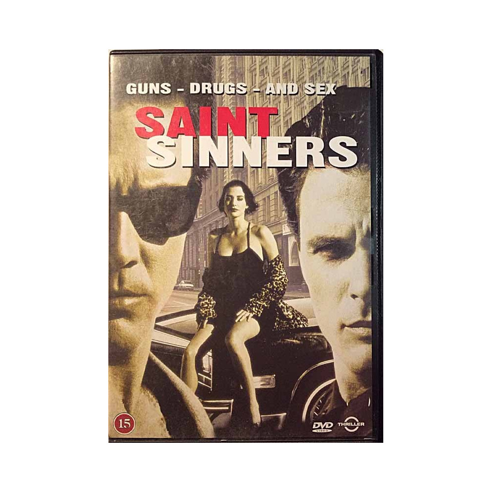 DVD - Elokuva 2003  Saint Sinners guns - drugs and sex Used DVD