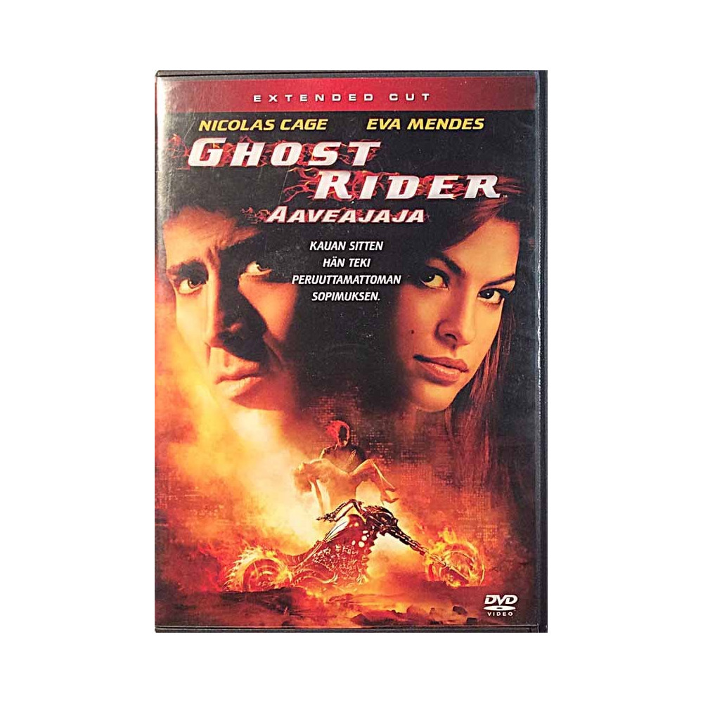 DVD - Elokuva 2008  Ghost Rider - Aaveajaja Used DVD