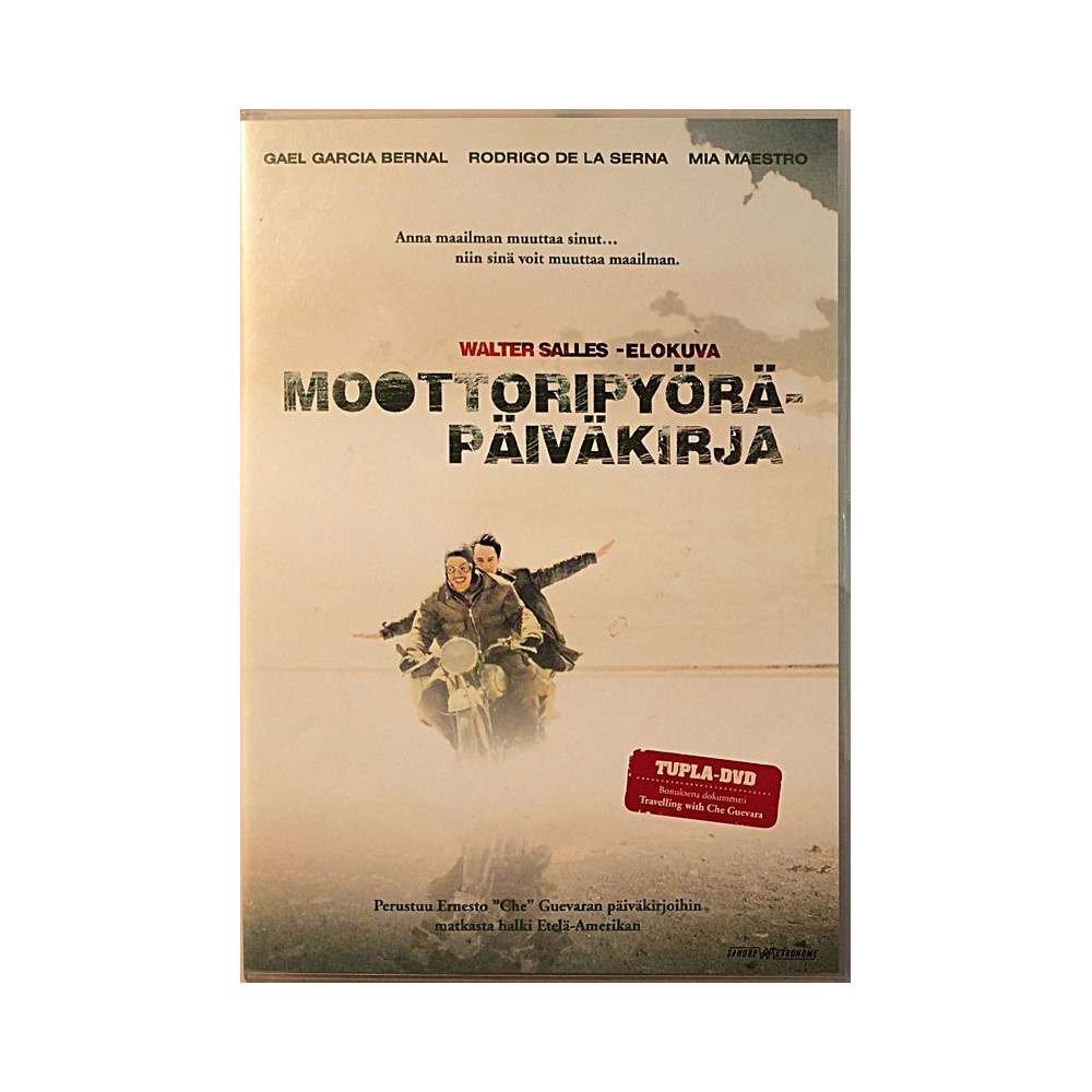 DVD - Elokuva 2004  Moottoripyöräpäiväkirja 2DVD Used DVD
