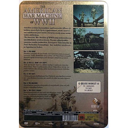 DVD - Elokuva 2007 7 tuntia 30 min American War Machine of WWII 5DVD Used DVD
