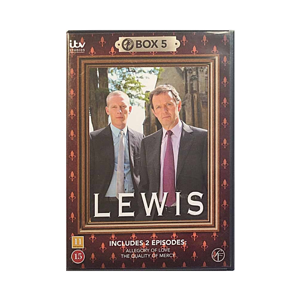 DVD - Elokuva 2009  Lewis - Box 5, 2 jaksoa 2DVD Used DVD