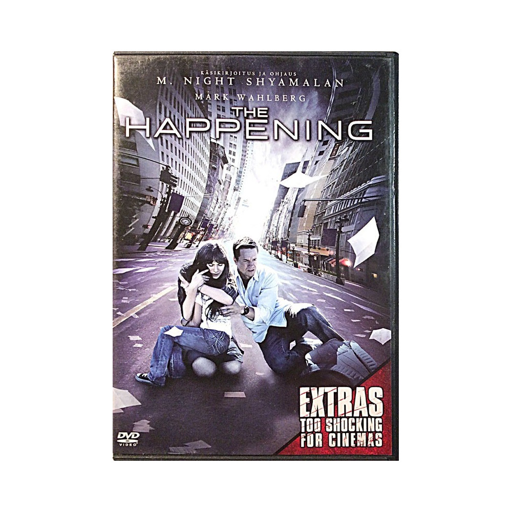 DVD - Elokuva 2008  Happening -with shocking Extras DVD Begagnat