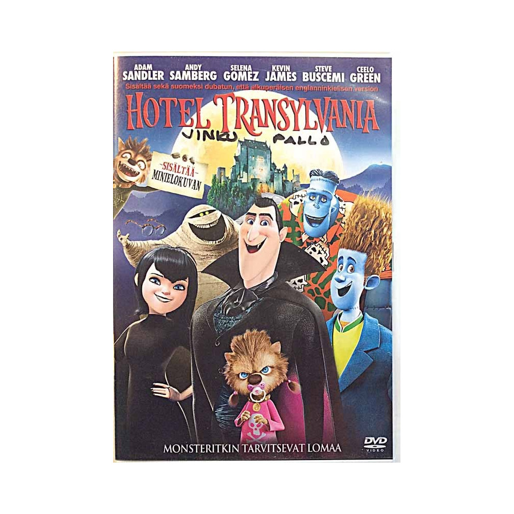 DVD - Elokuva 2013  Hotel Transylvania DVD Begagnat