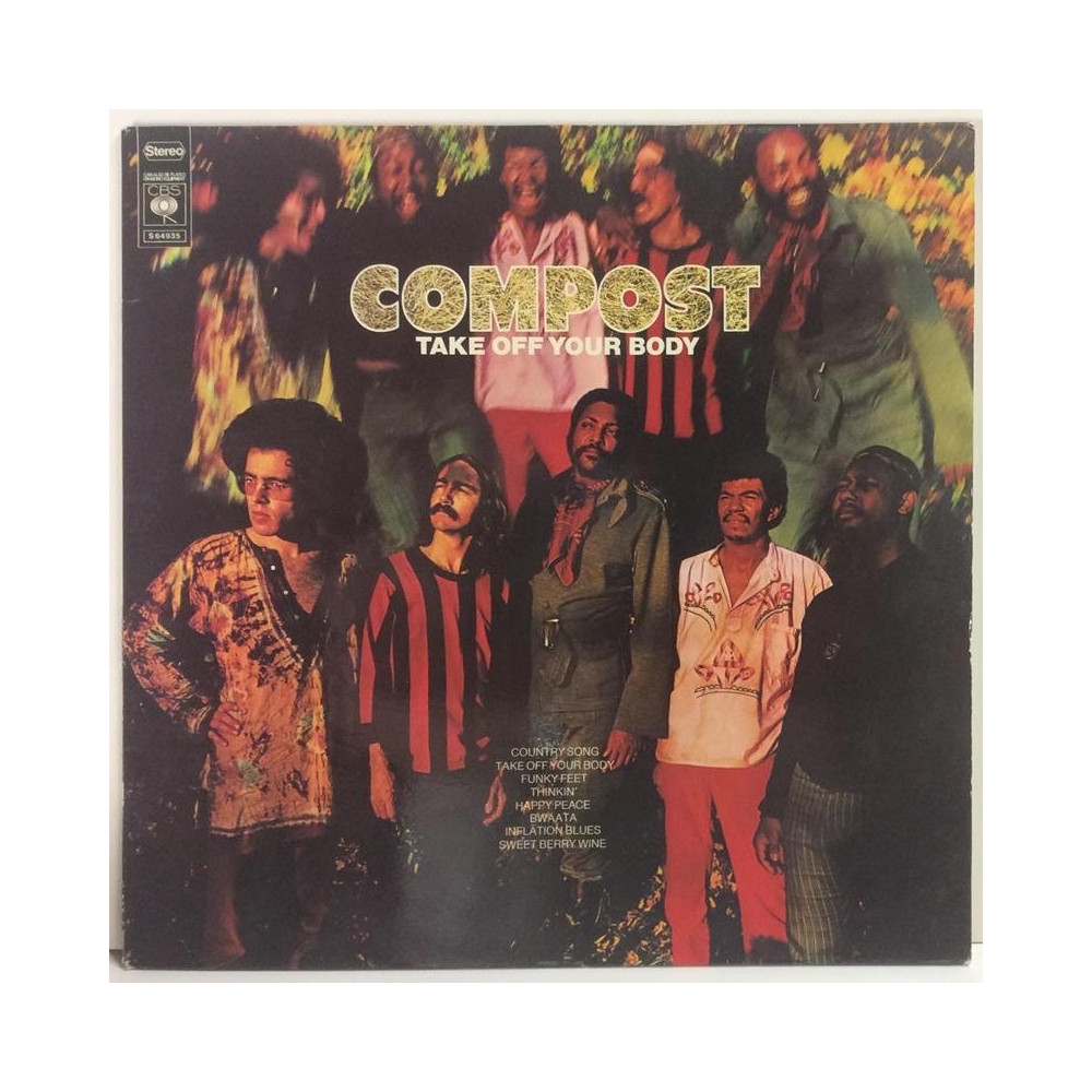 Compost :  Take Off Your Body  1972 70L CBS  kansi  EX- levy  VG+