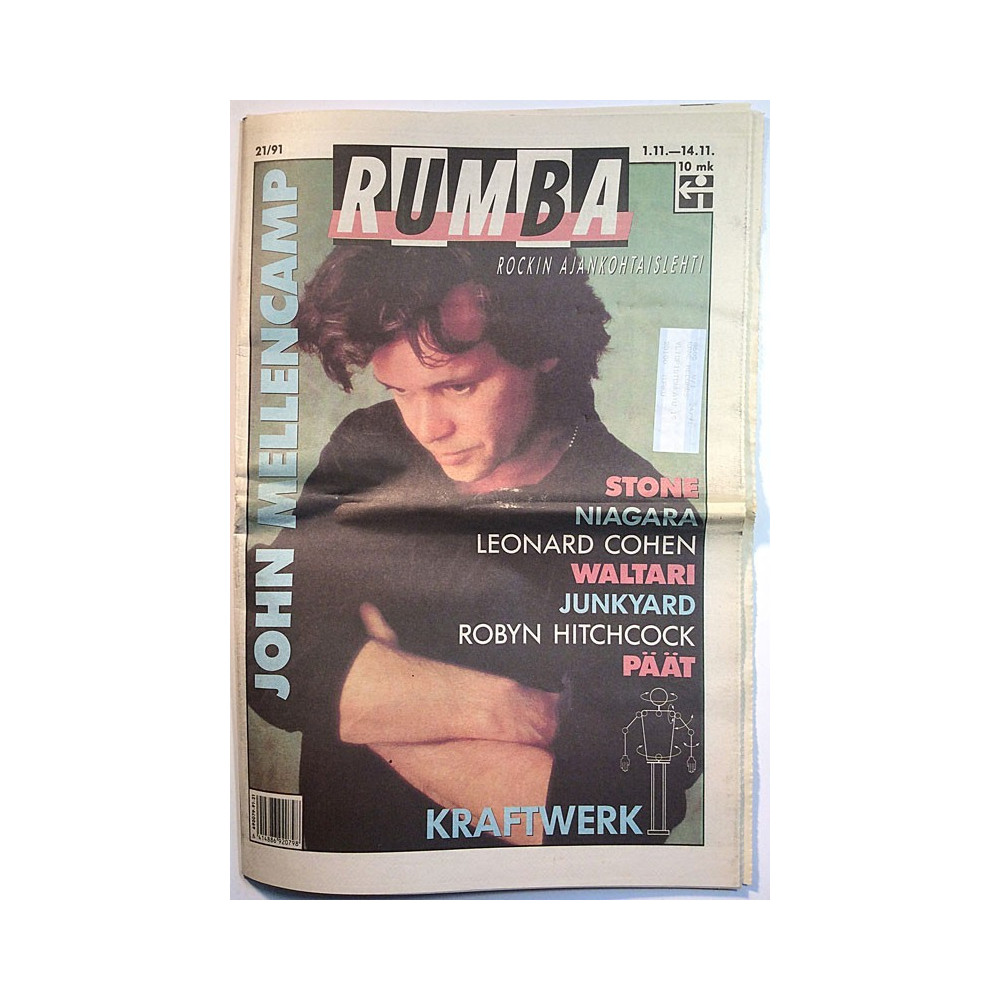 Rumba rockin ajankohtaislehti : Stone, Leonard Cohen, Waltari, Kraftwerk - begagnade magazine