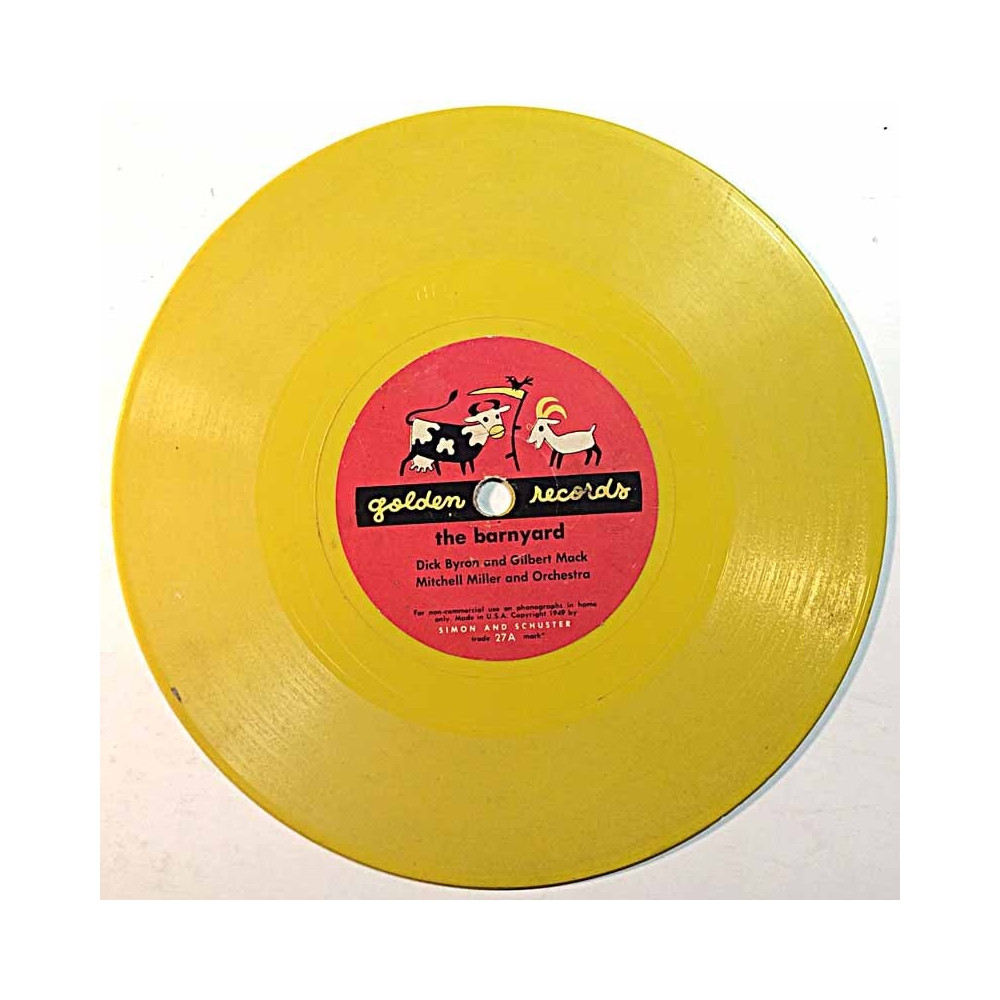 Dick Byron and Gilbert Mack 1949 27 Barnyard / Round And Round The Village second hand single