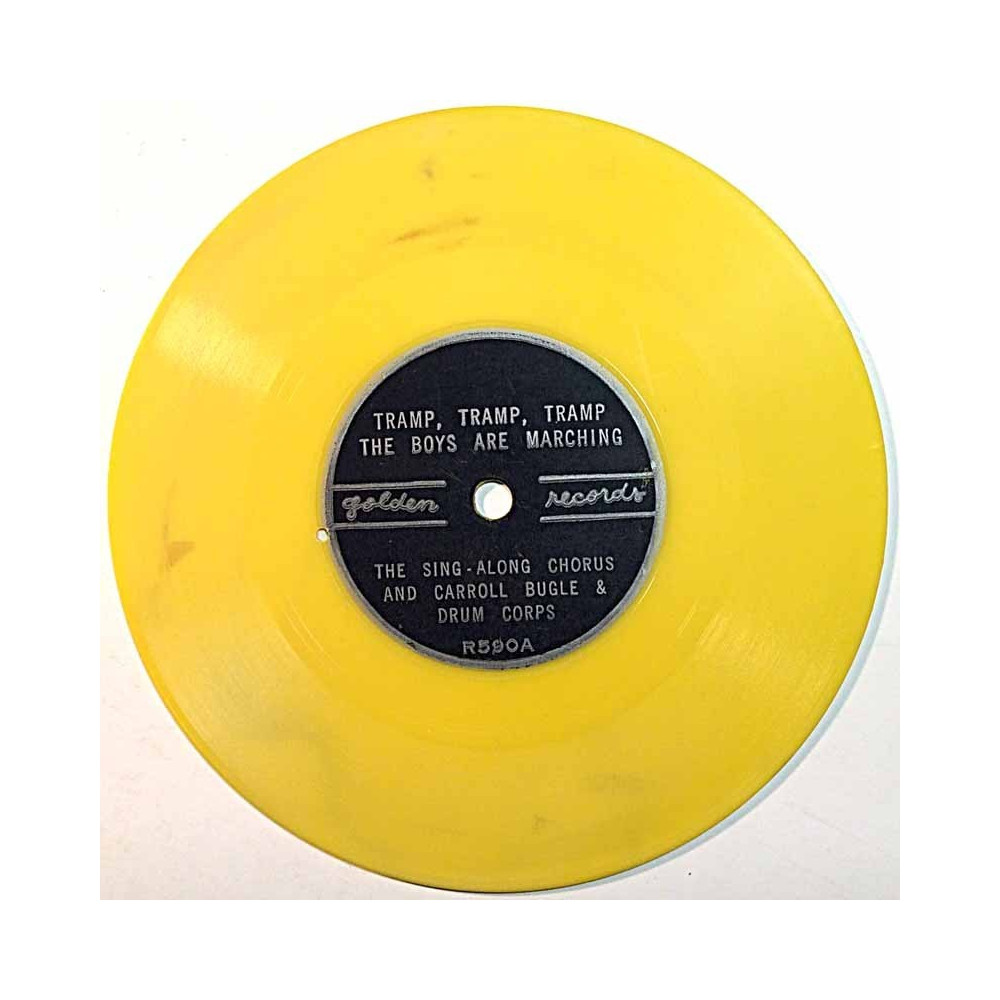 Sing-Along.Chorus 1950’s R590 Tramp tram tramp, the boys are marching second hand single