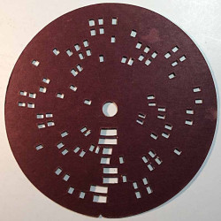 Reikäkorttilevy 7-tuumainen 1958  No. 7 Twinkle, Twinkle second hand single