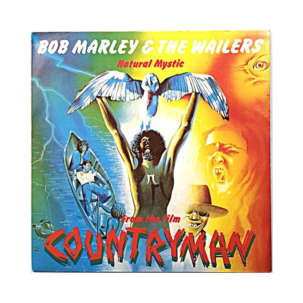 Bob Marley & The Wailers: Natural Mystic  kansi EX levy EX käytetty vinyylisingle