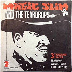 Magic Slim and the Teardrops 1981 R707 Magic Slim & The Teardrops EP begagnad singelskiva