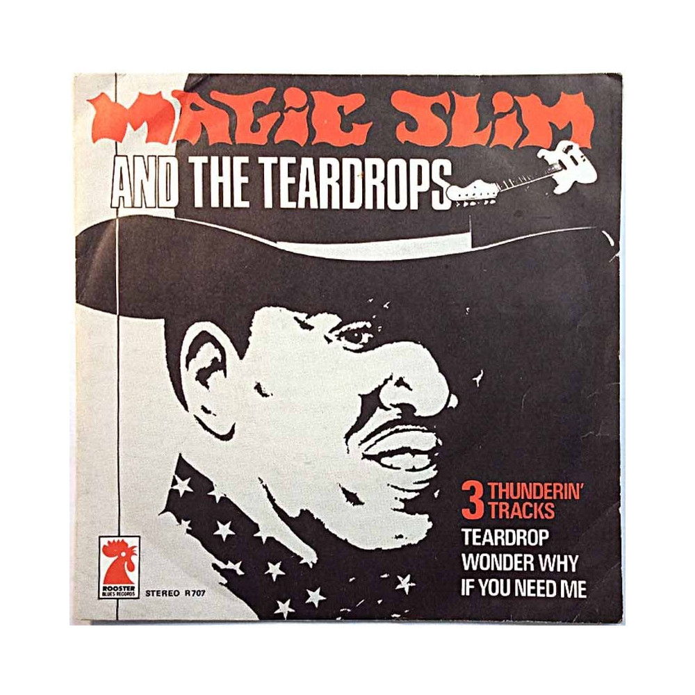 Magic Slim and the Teardrops 1981 R707 Magic Slim & The Teardrops EP begagnad singelskiva