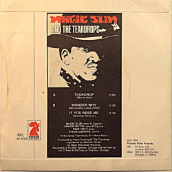 Magic Slim and the Teardrops 1981 R707 Magic Slim & The Teardrops EP begagnad singelskiva