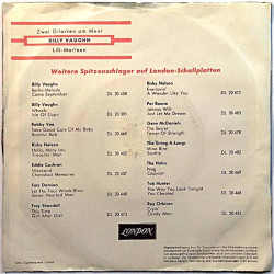 Billy Vaughn And His Orchestra 1961 DL 20 484 Zwei Gitarren Am Meer / Lili Marleen second hand single