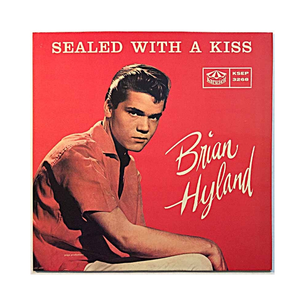 Rydell Brian 1962 KSEP 3268 Sealed With A Kiss EP begagnad singelskiva
