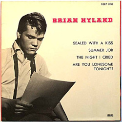 Rydell Brian 1962 KSEP 3268 Sealed With A Kiss EP begagnad singelskiva