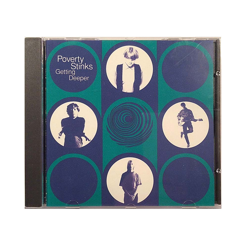 Poverty Stinks 1991 POKOCD 71 Getting Deeper Used CD