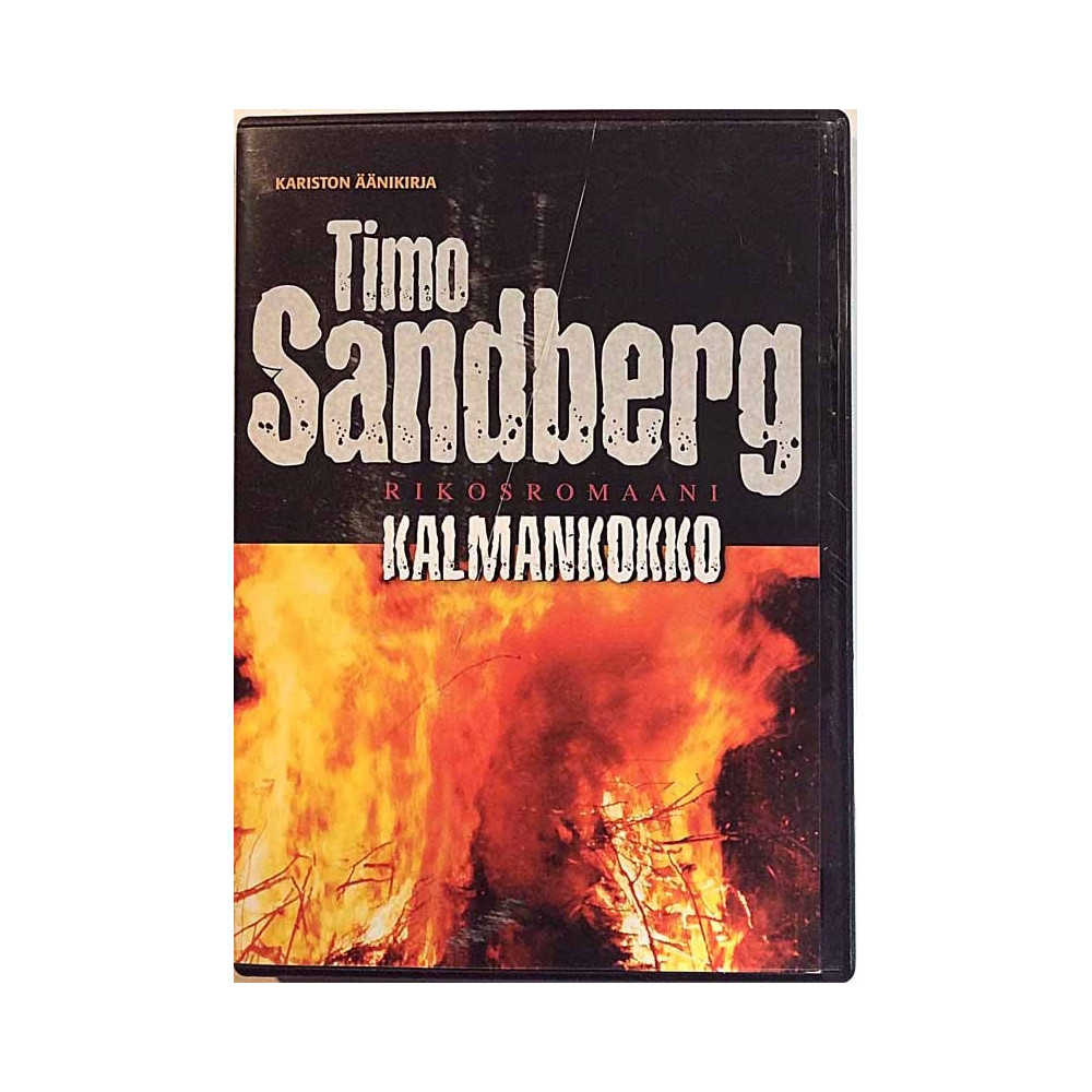 Äänikirja: Timo Sanfberg rikostomaani Kalmankokko  kansi EX levy EX Käytetty CD