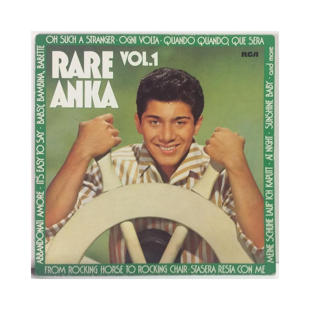 Anka Paul :  Rare Anka vol.1  1962-66 60L RCA tuotelaji: KLP
