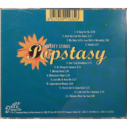 Poverty Stinks 1995 POKOCD 168 Popstasy Used CD