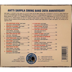 Antti Sarpila Swing Band: 20th Anniversary  kansi EX levy EX Käytetty CD