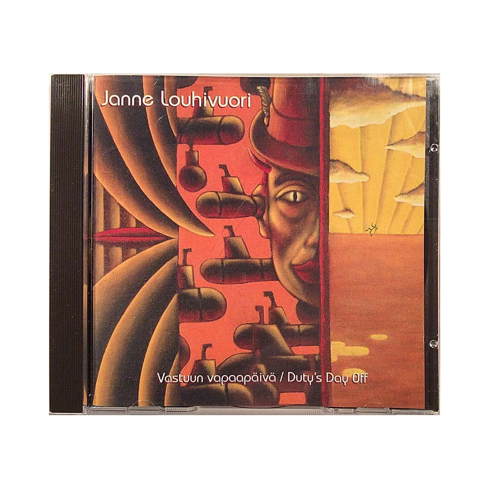 Louhivuori Janne: Vastuun vapaapäivä / Duty's Day Off  kansi EX levy EX Käytetty CD