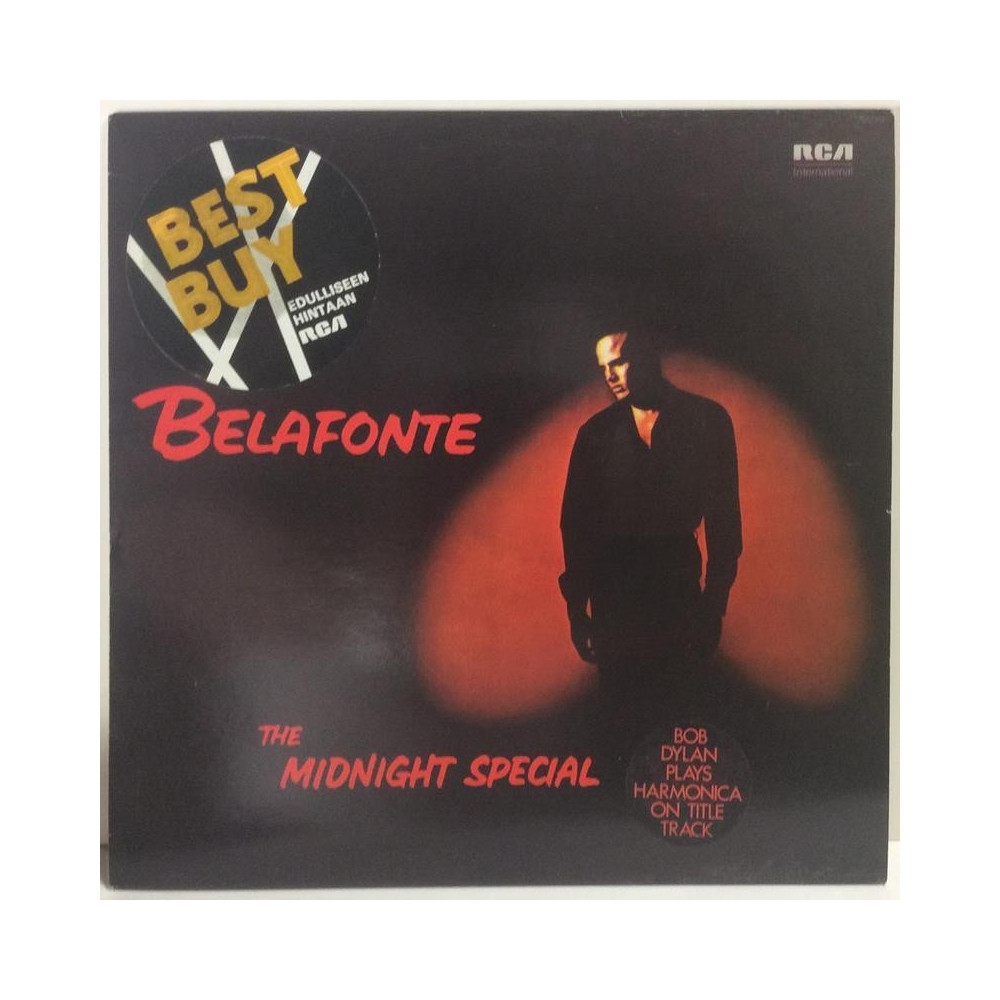 Belafonte Harry :  Midnight Special  1962 60L RCA tuotelaji: KLP