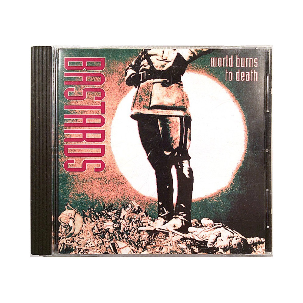 Bastards 1983 LF 110/CD World Burns To Death Used CD