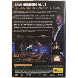 DVD - Elokuva 2014  Sami Hedberg ALIVE Used DVD