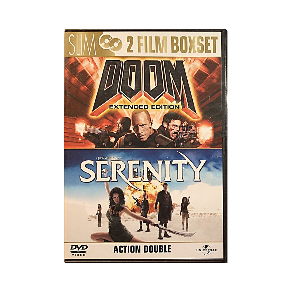 DVD - Elokuva 2005/2005  Doom / Serenity 2DVD Used DVD