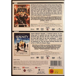 DVD - Elokuva 2005/2005  Doom / Serenity 2DVD Used DVD