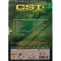 CSI: Crime Scene Investigation 2006 284312 Complete second season 6DVD DVD