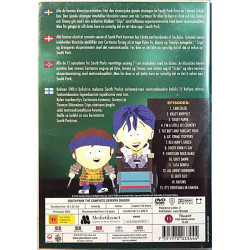 DVD - TV sarja: South Park kausi 7 complete seventh season 3DVD  kansi EX levy EX Käytetty DVD