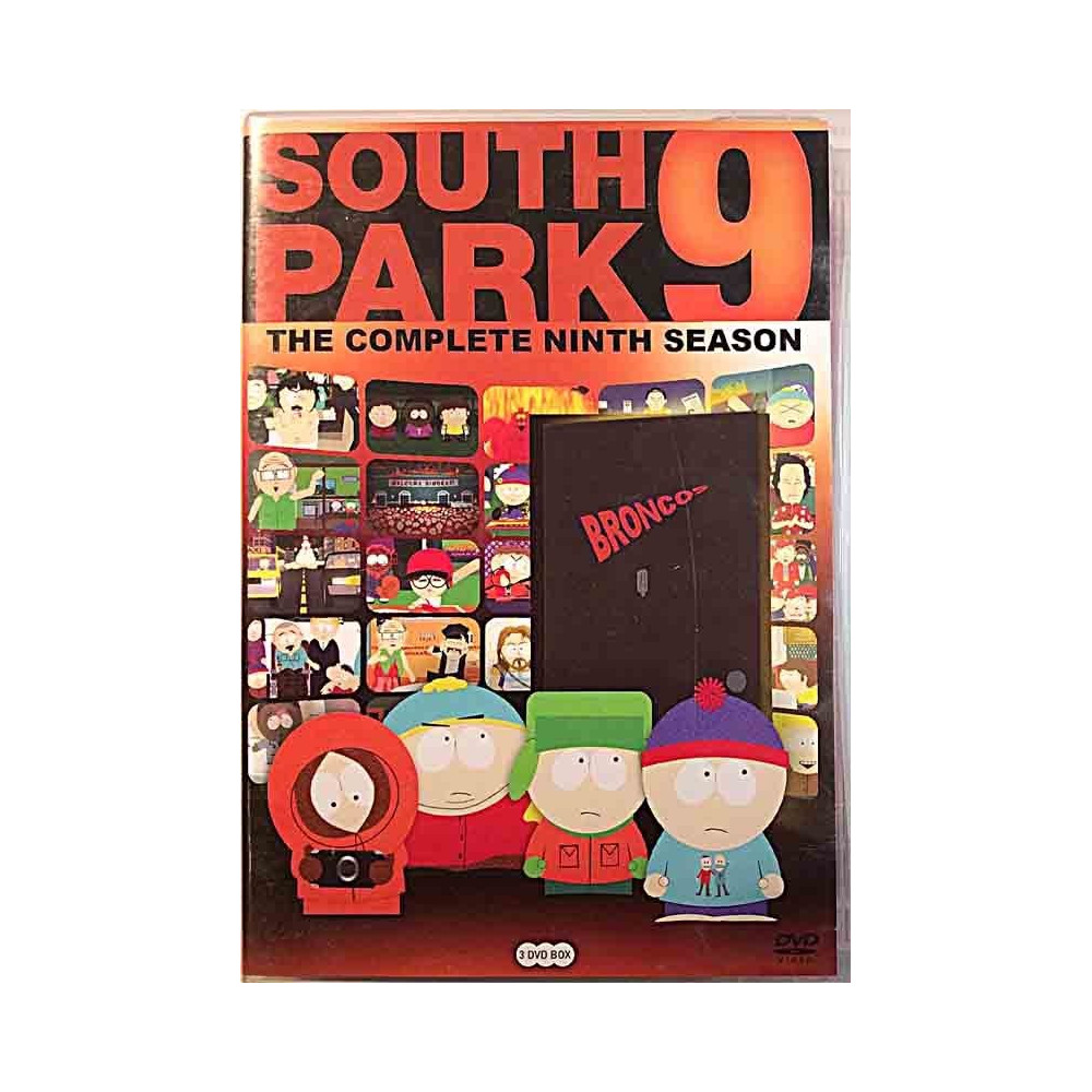 DVD - TV sarja 2005 285982 South Park kausi 9 complete ninth season 3DVD Used DVD
