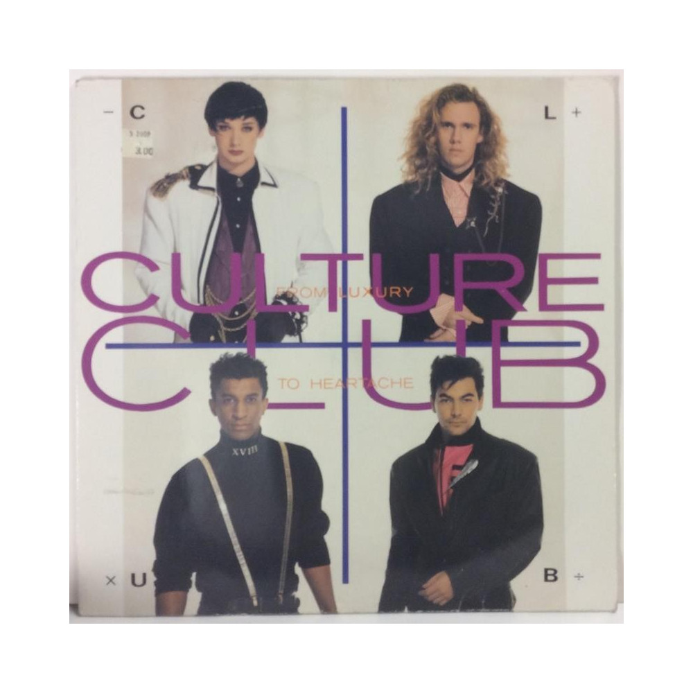 Culture Beat :  From Luxury To Heartache  1986 80L VIRGIN  kansi  VG+ levy  EX-