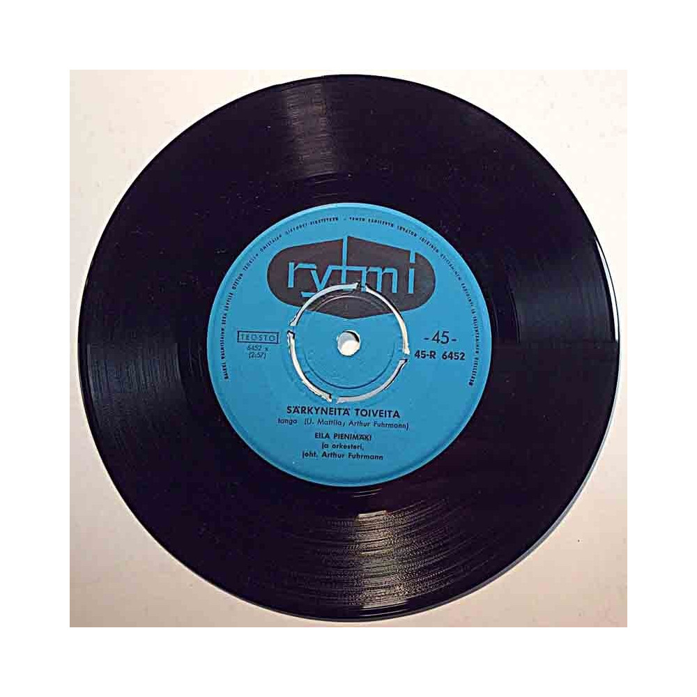Pienimäki Eila 1960 45-R 6452 Särkyneitä Toiveita / Tulenliekki second hand single