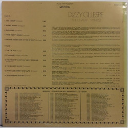 Gillespie Dizzy :  Champ 1951-1952  197? JAZZ MUSIDISC tuotelaji: KLP