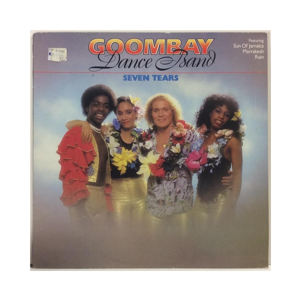 Goombay Dance Band :  Seven Tears  1979-82 80L CBS  kansi  VG+ levy  EX