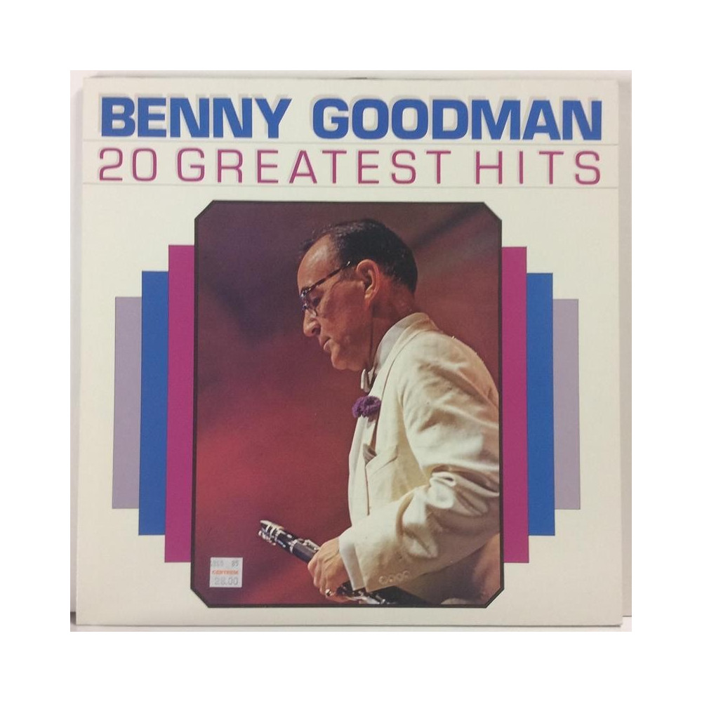 Goodman Benny :  20 Greatest Hits  1984 JAZZ MP RECORDS tuotelaji: KLP