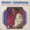 Goodman Benny :  20 Greatest Hits  1984 JAZZ MP RECORDS tuotelaji: KLP