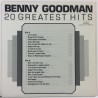 Goodman Benny :  20 Greatest Hits  1984 JAZZ MP RECORDS tuotelaji: KLP