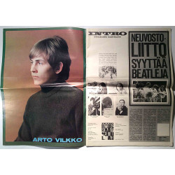 Intro 1968 8 Arto Vilkko, Soulset vuoden yhtye musiikkilehti
