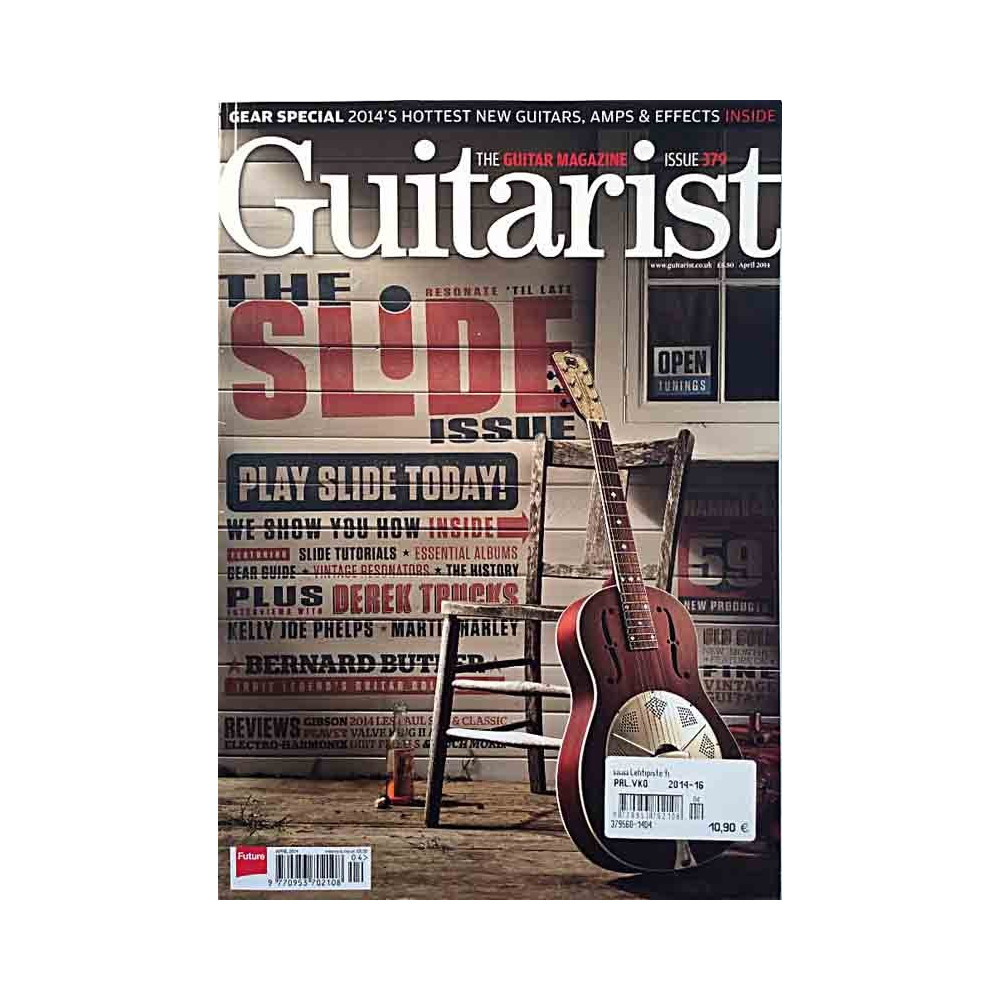 Guitarist 2014 APRIL The Slide issue used magazine