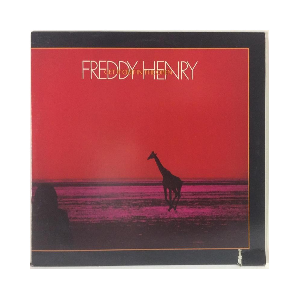 Freddy Henry :  Get It Out In The Open  1979 70L CLOUDS  kansi  EX- levy  EX