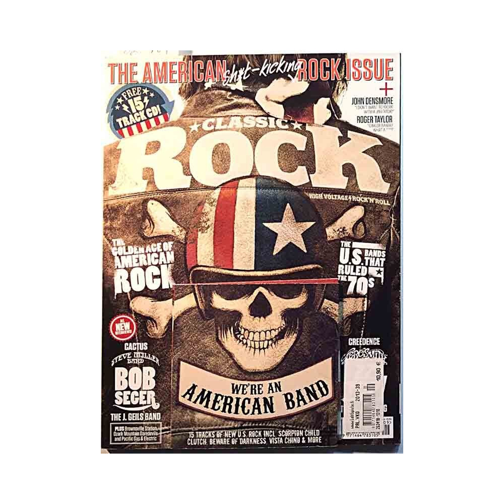 Classic ROCK 2013 188 The American Rock Issue used magazine
