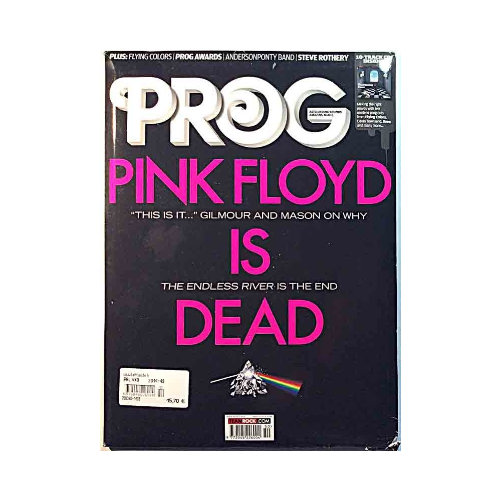PROG 2014 Issue 50 OCT Pink Floyd is dead aikakauslehti