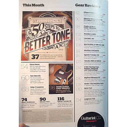 Guitarist 2011 October 50 Steps To Better Tone used magazine