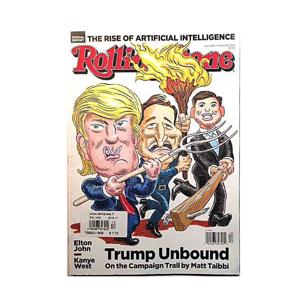 Rolling Stone 2016 March 10 Issue 1256 President Trump, Seriously used magazine