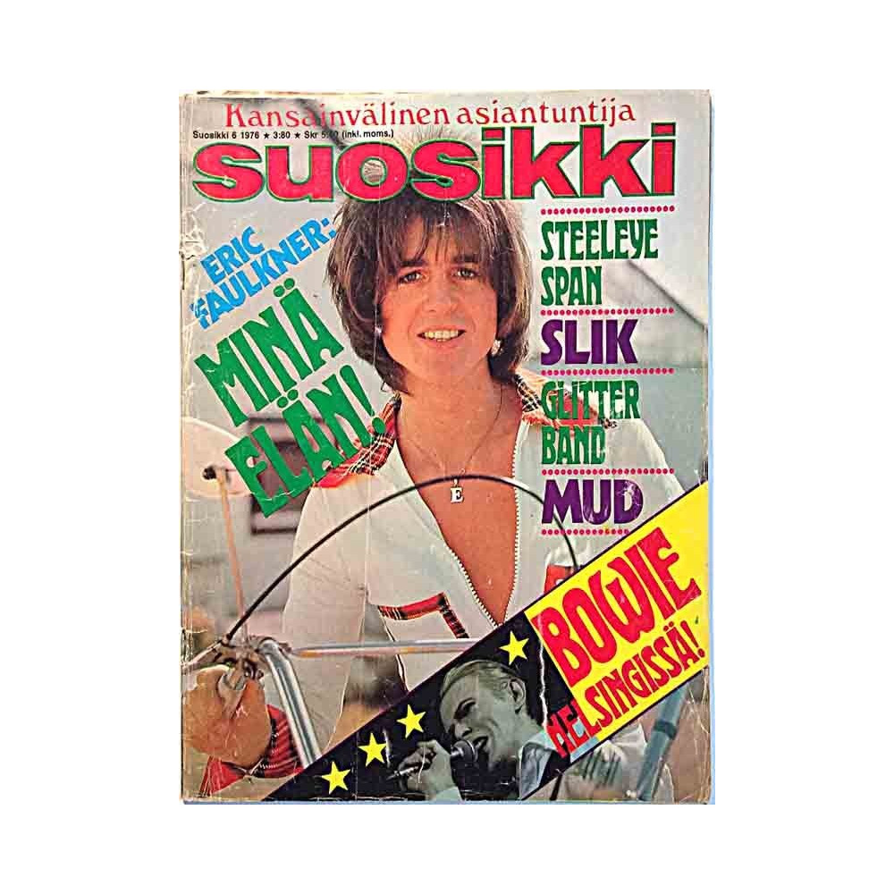 Suosikki 1976 6 Hall of fame kuvissa, Cisse Häkkinen ja Albert Järvinen aikakauslehti