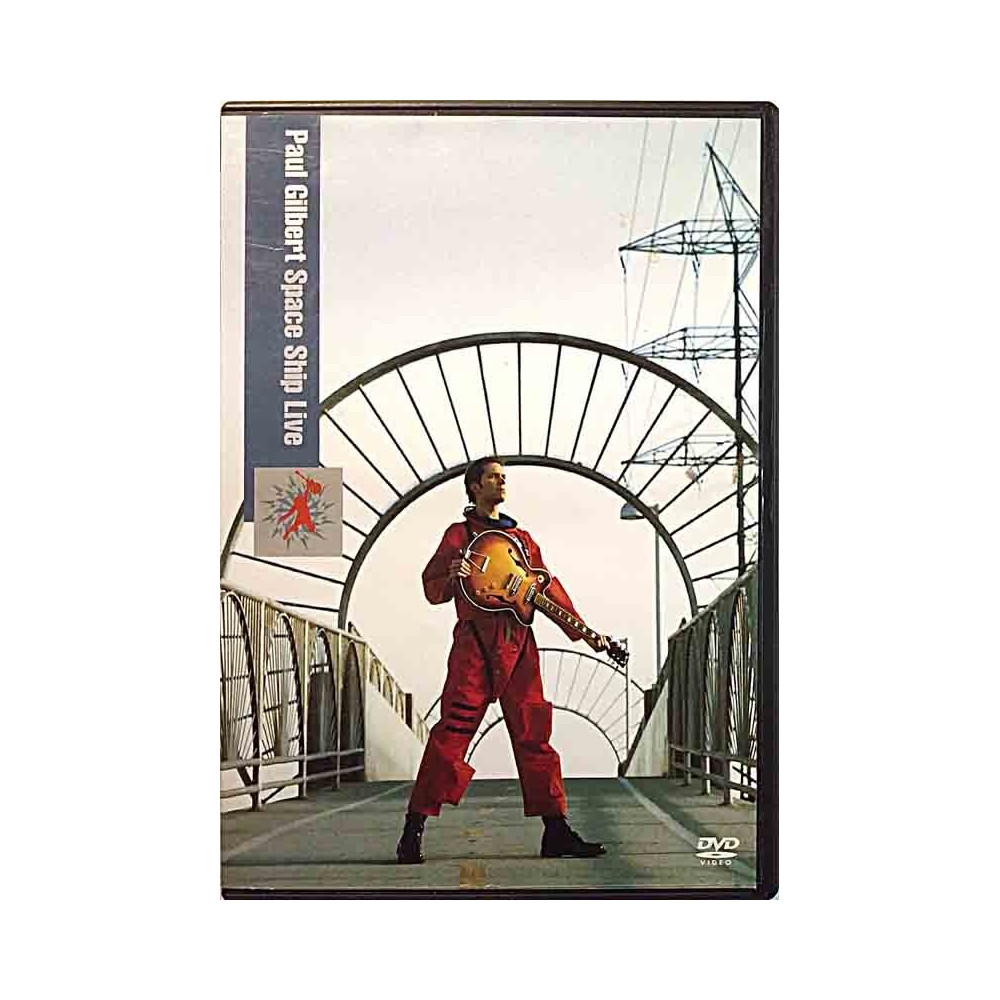 DVD - Gilbert Paul: Space Ship Live  kansi EX levy EX DVD